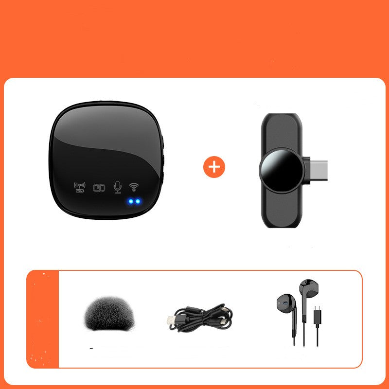 Portable Dual Mic Bluetooth Clip-On with Clear Audio