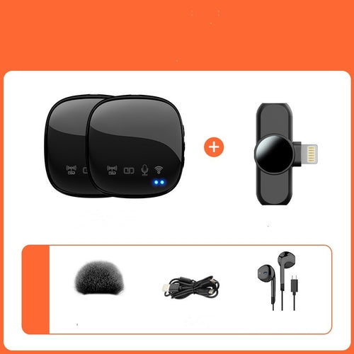 Portable Dual Mic Bluetooth Clip-On with Clear Audio
