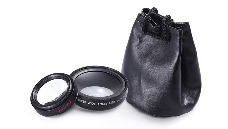 0.45X wide mobile lens with 12.5X macro external camera HD universal