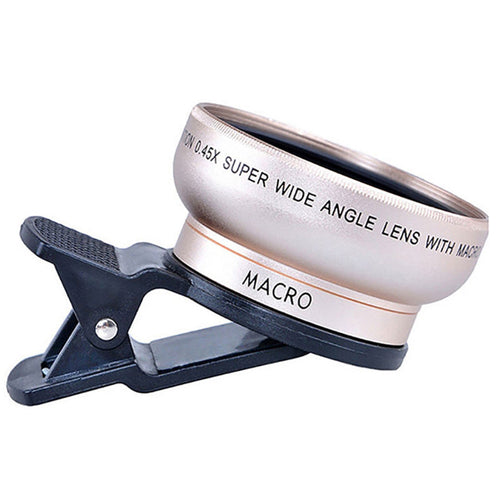0.45X wide mobile lens with 12.5X macro external camera HD universal