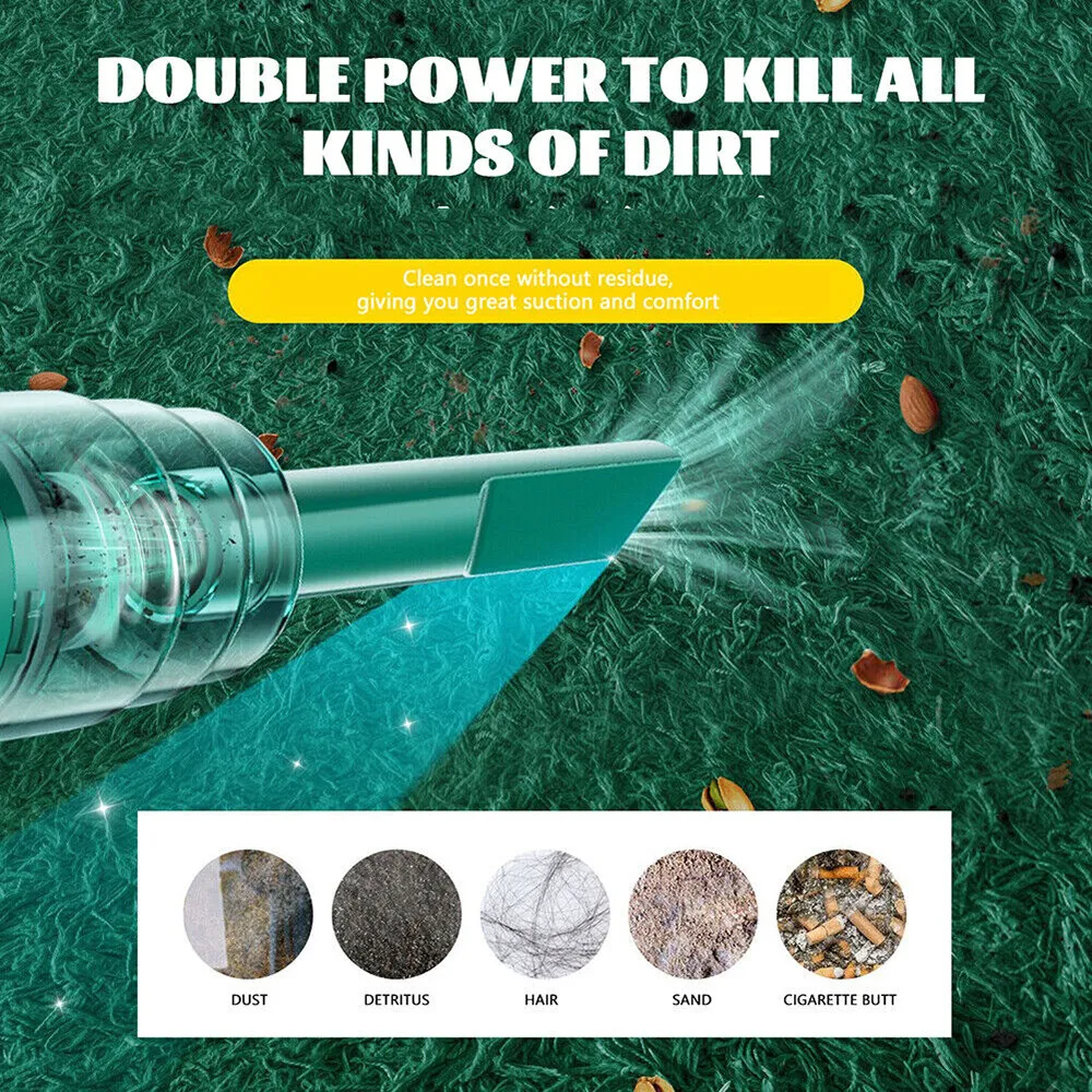 29000PA Cordless Hand Held Vacuum Cleaner Mini Portable Car Auto Home