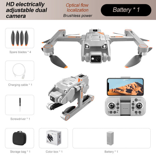 Drone Twin Lens Navigation Auto Return Collision Prevention
