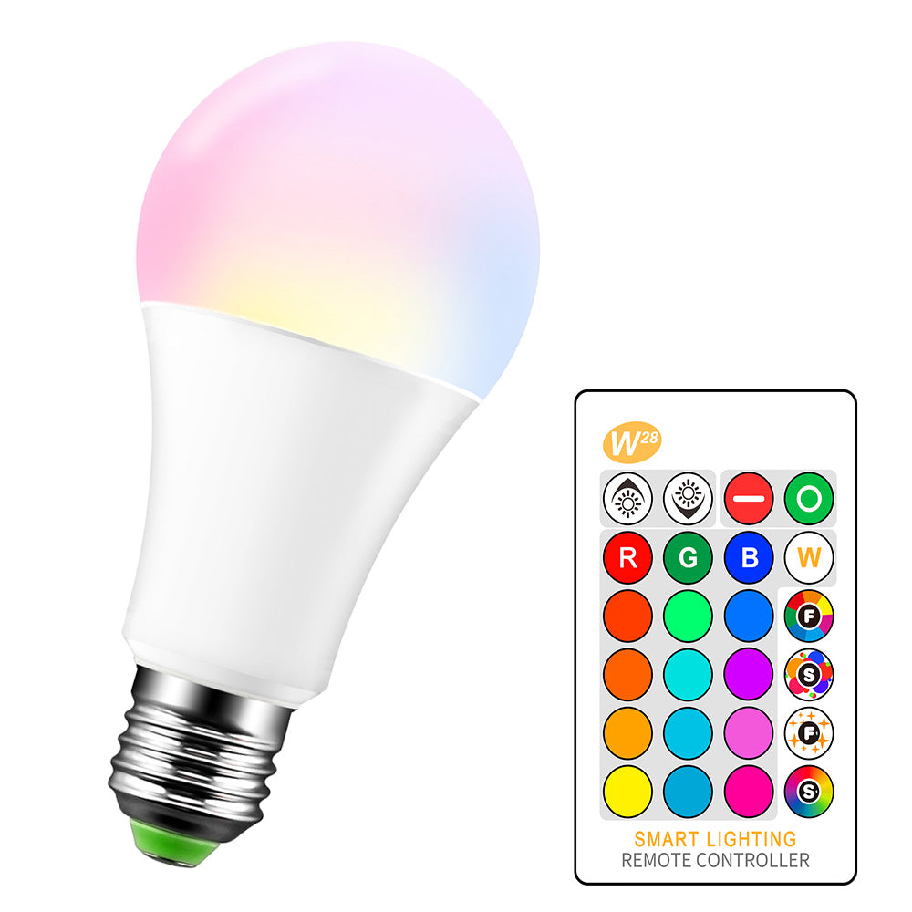15W RGBW LED Bulb E27 Color Changing Atmosphere