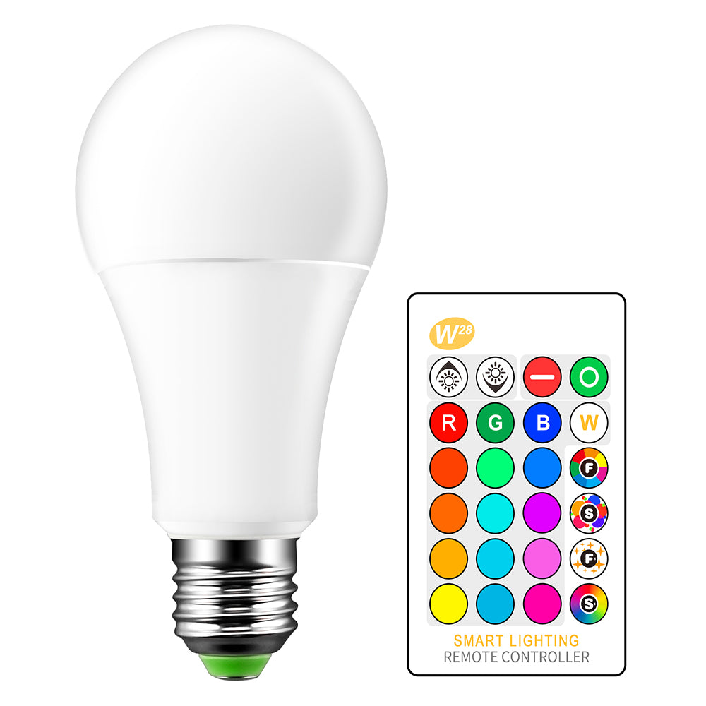 15W RGBW LED Bulb E27 Color Changing Atmosphere