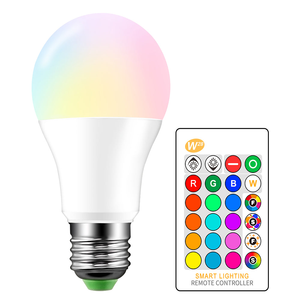 15W RGBW LED Bulb E27 Color Changing Atmosphere